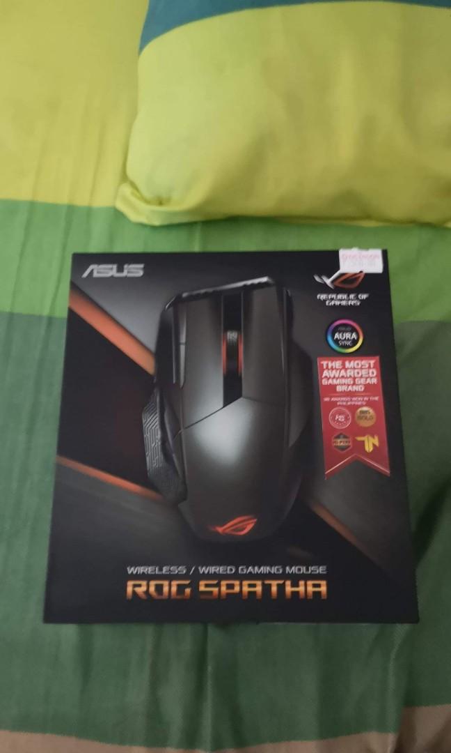 Asus Rog Spatha Wired Wirelesz Gaming Mouse Computers Tech Parts Accessories Computer Keyboard On Carousell Asus Rog Spatha Wired Wirelesz Gaming Mouse Computers Tech Parts Accessories Computer Keyboard On Carousell