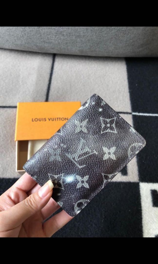 Louis Vuitton Galaxy Pocket organiser Silvery Multiple colors Grey