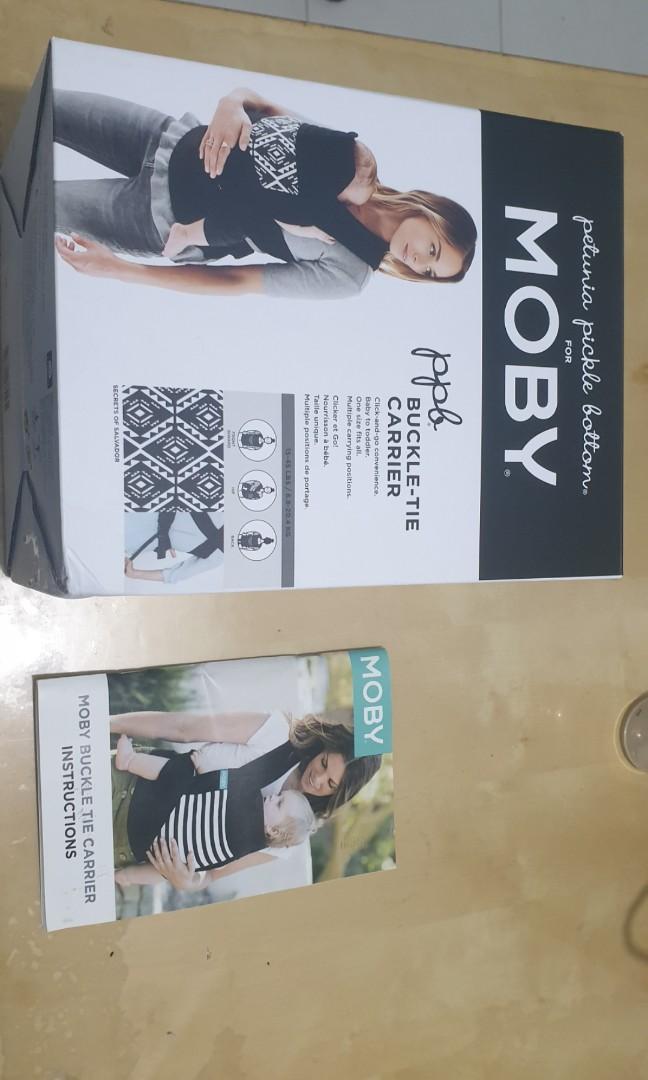 moby buckle tie baby carrier