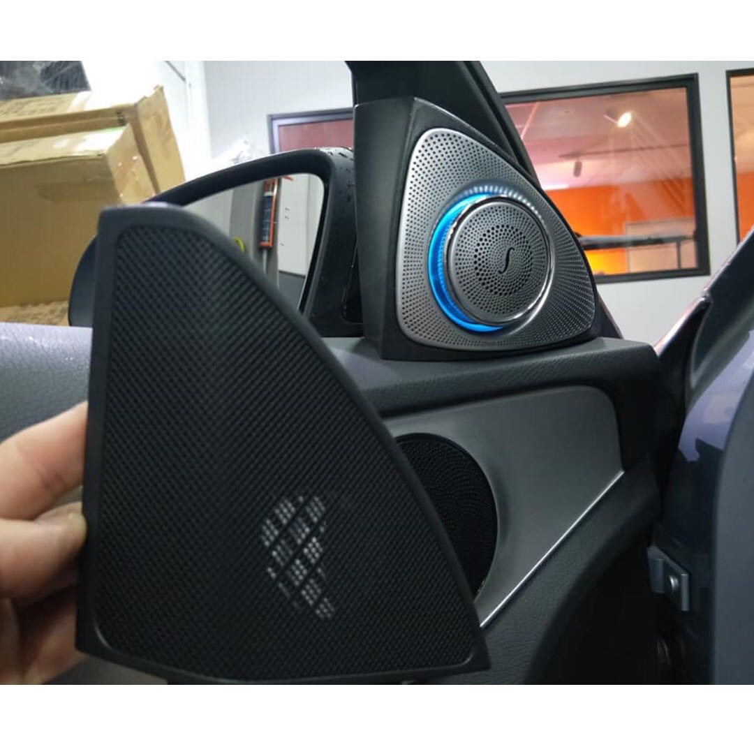 BURMESTER Audio Rotating Tweeters for Mercedes Benz. W205, GLC, W213