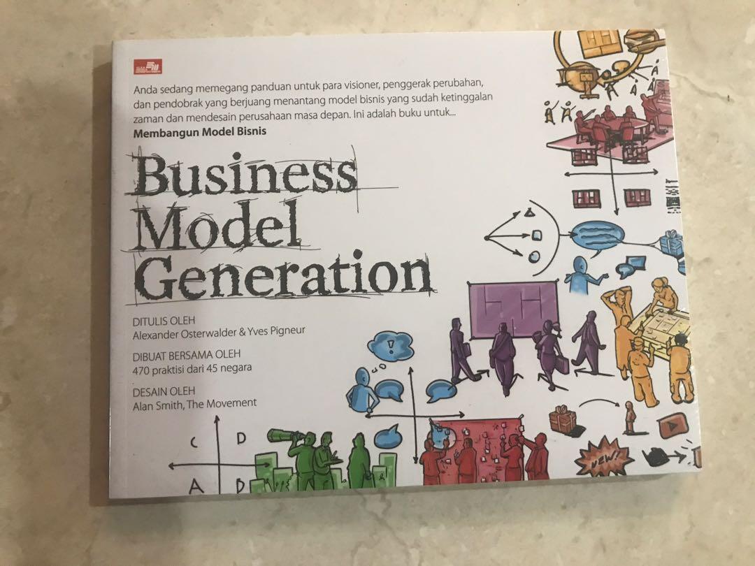 Business Model Canvas Business Model Generation Buku Alat Tulis Buku Pelajaran Di Carousell