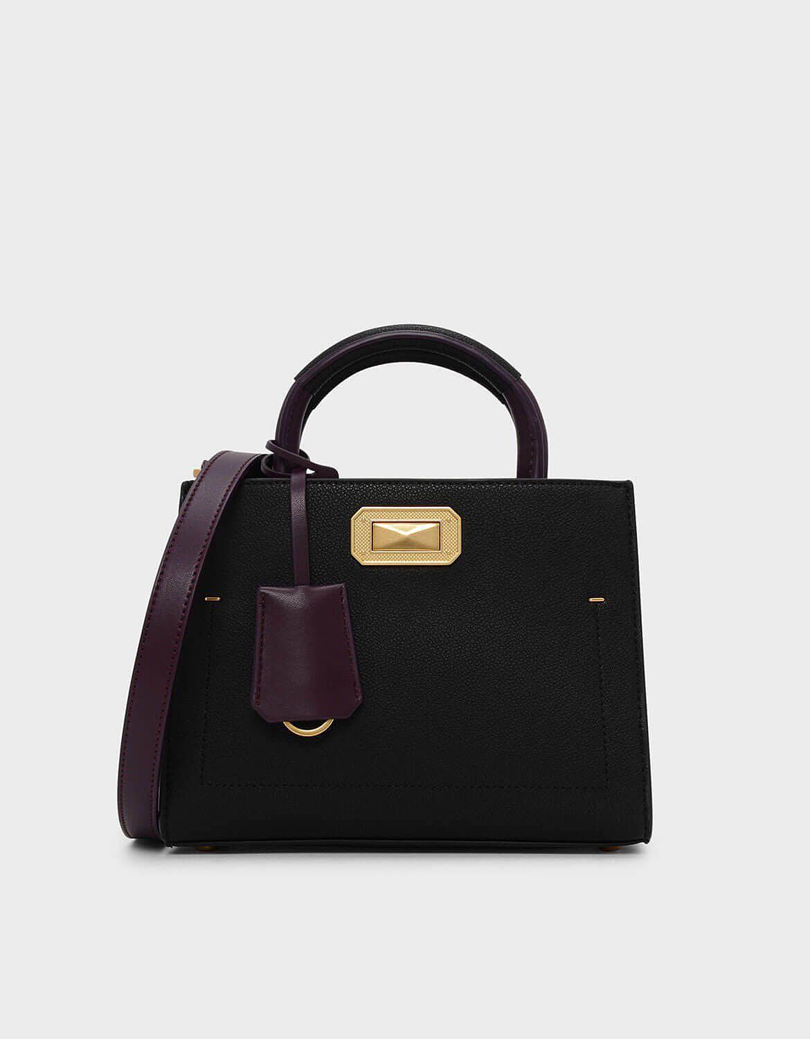 Charles and keith classic structured bag clearance