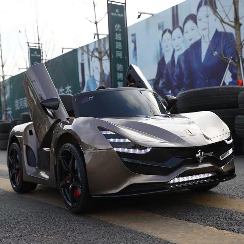 Cod Ok Big Blue Ferrari Portofino Rechargeable Ride On