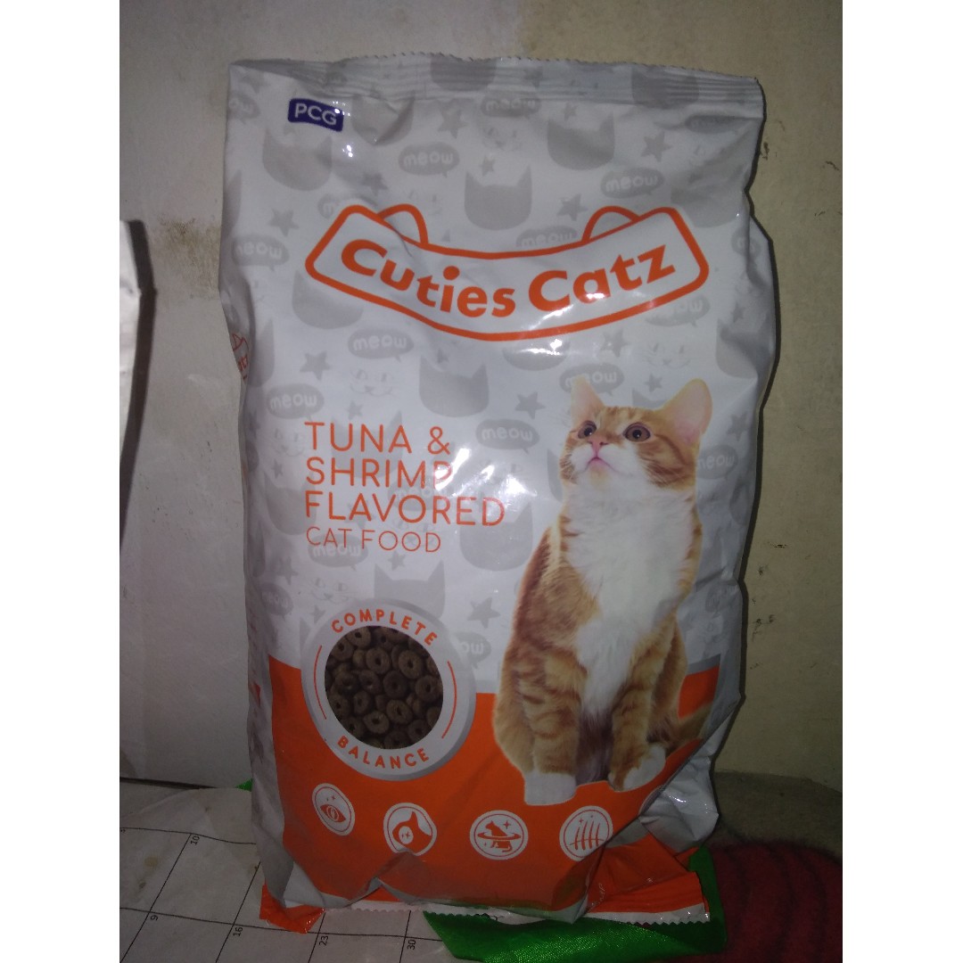 Cuties Catz Tuna Shrimp Flavored Cat Food Dry 1kilo Pets Supplies Pet Food On Carousell