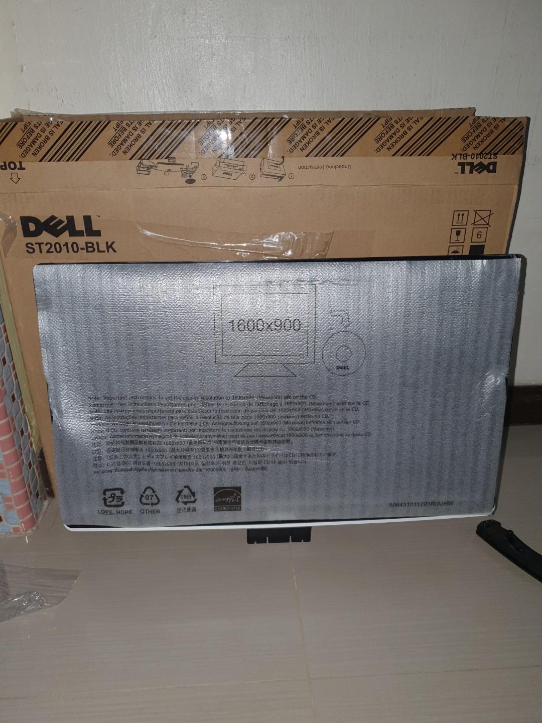 Dell ST2010BLK Monitor, Computers & Tech, Parts & Accessories, Monitor