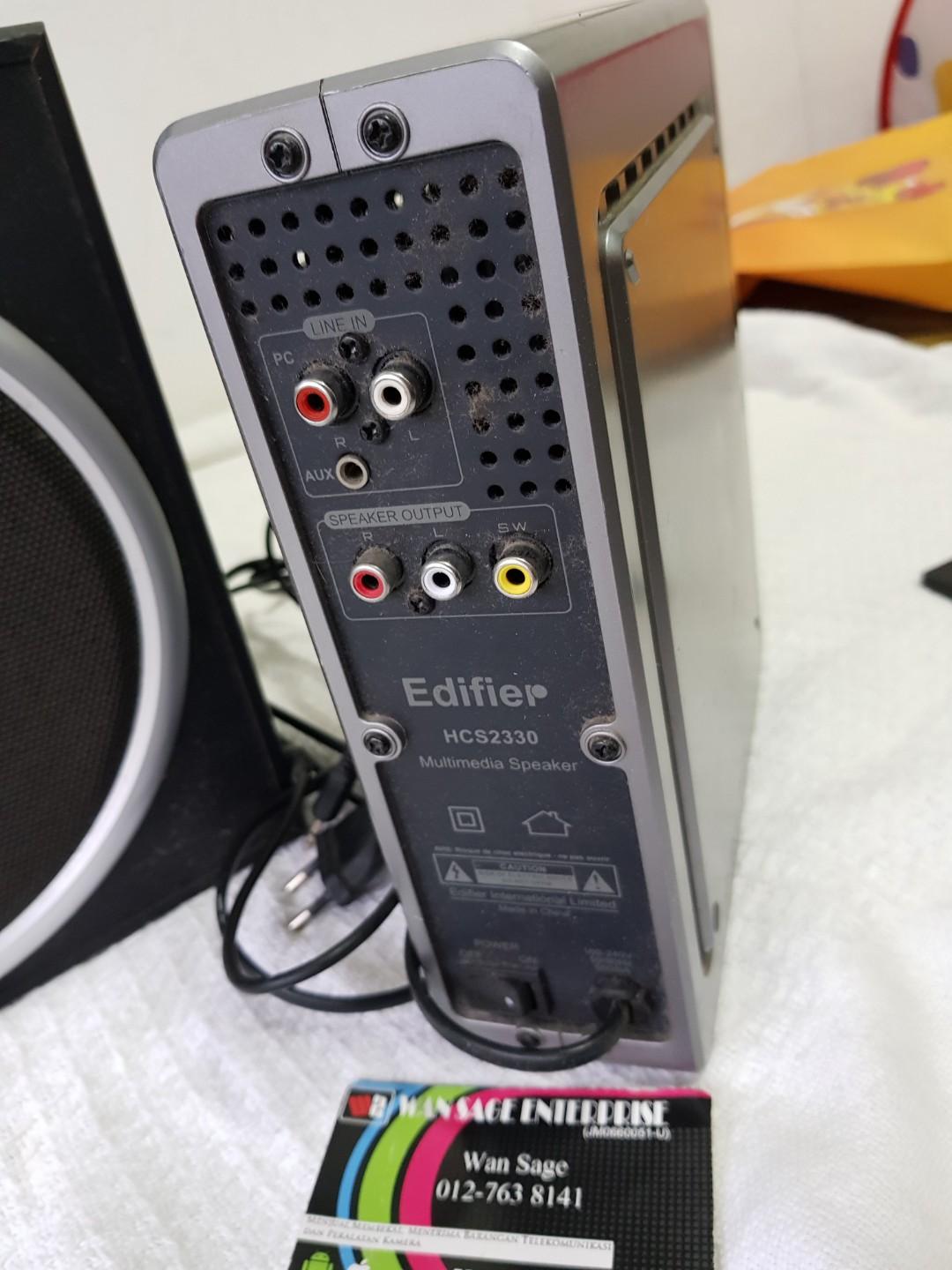 Edifier HCS2330 2.1 Speaker System, Audio, Soundbars, Speakers