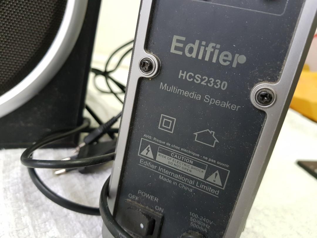 Edifier HCS2330 2.1 Speaker System, Audio, Soundbars, Speakers