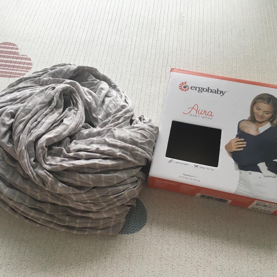 Ergo Baby Aura Wrap Carrier, Babies & Kids, Going Out, Carriers