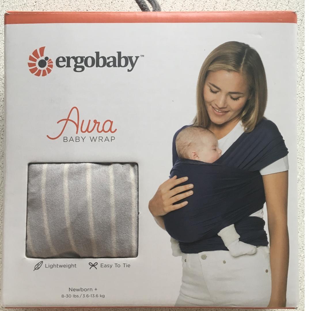 Ergo Baby Aura Wrap Carrier, Babies & Kids, Going Out, Carriers