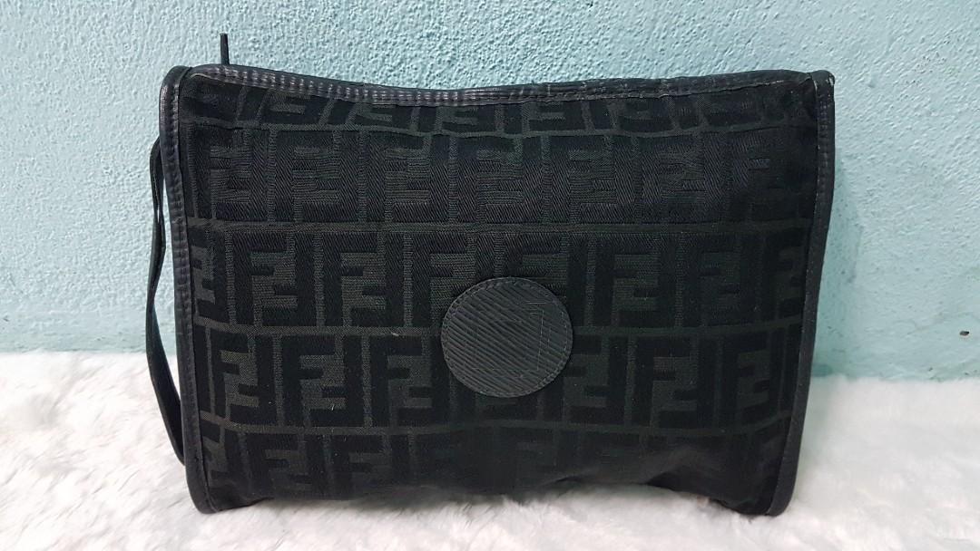 fendi roma clutch