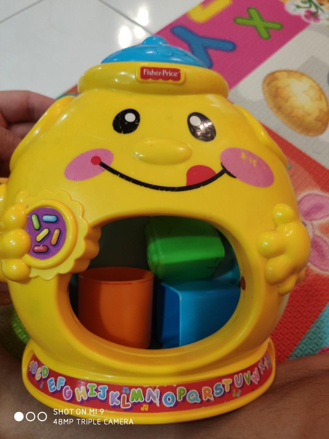 fisher price laugh and learn shape sorter