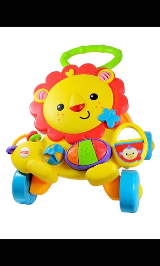 fisher price baby walker lion