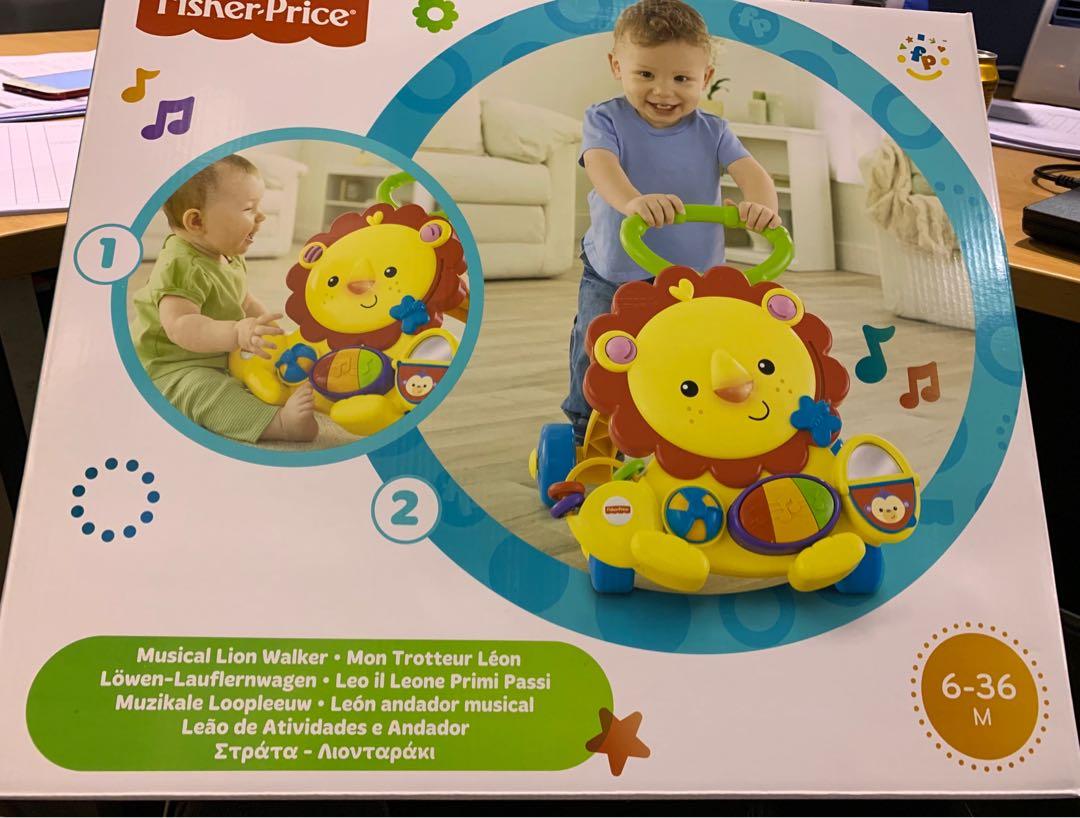leon andador musical fisher price