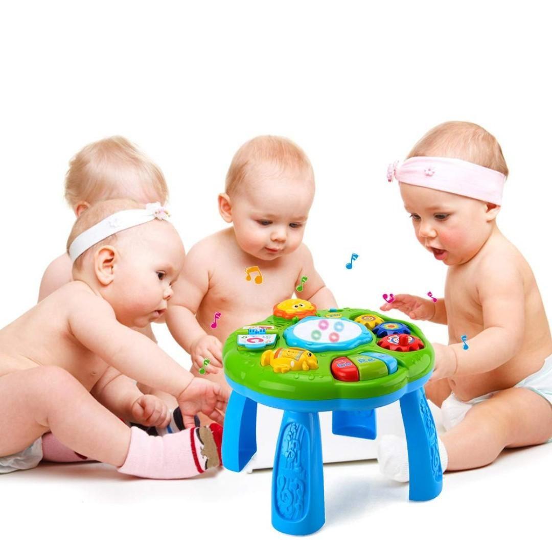 baby toy that sticks to table