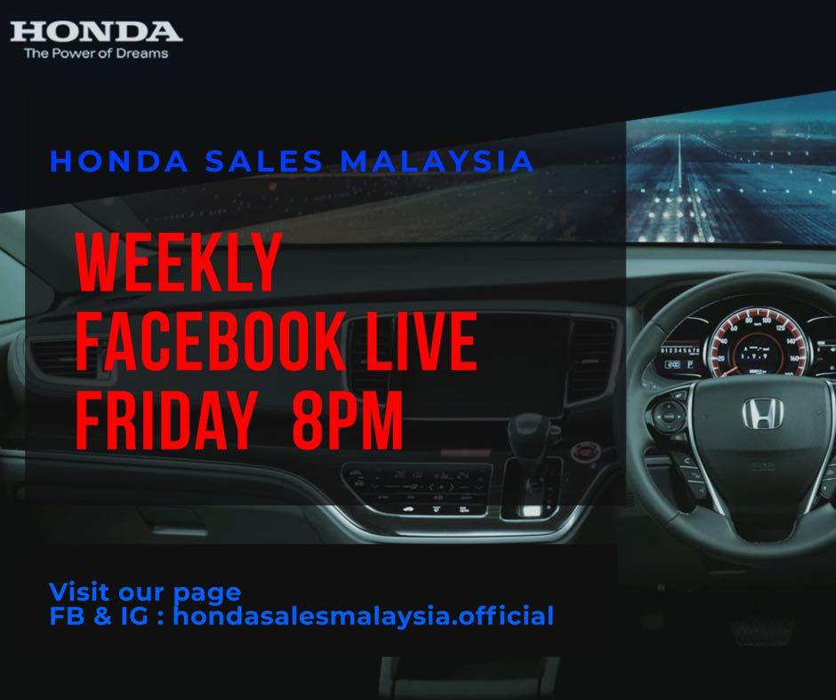 Honda Facebook Live Cars Cars For Sale On Carousell