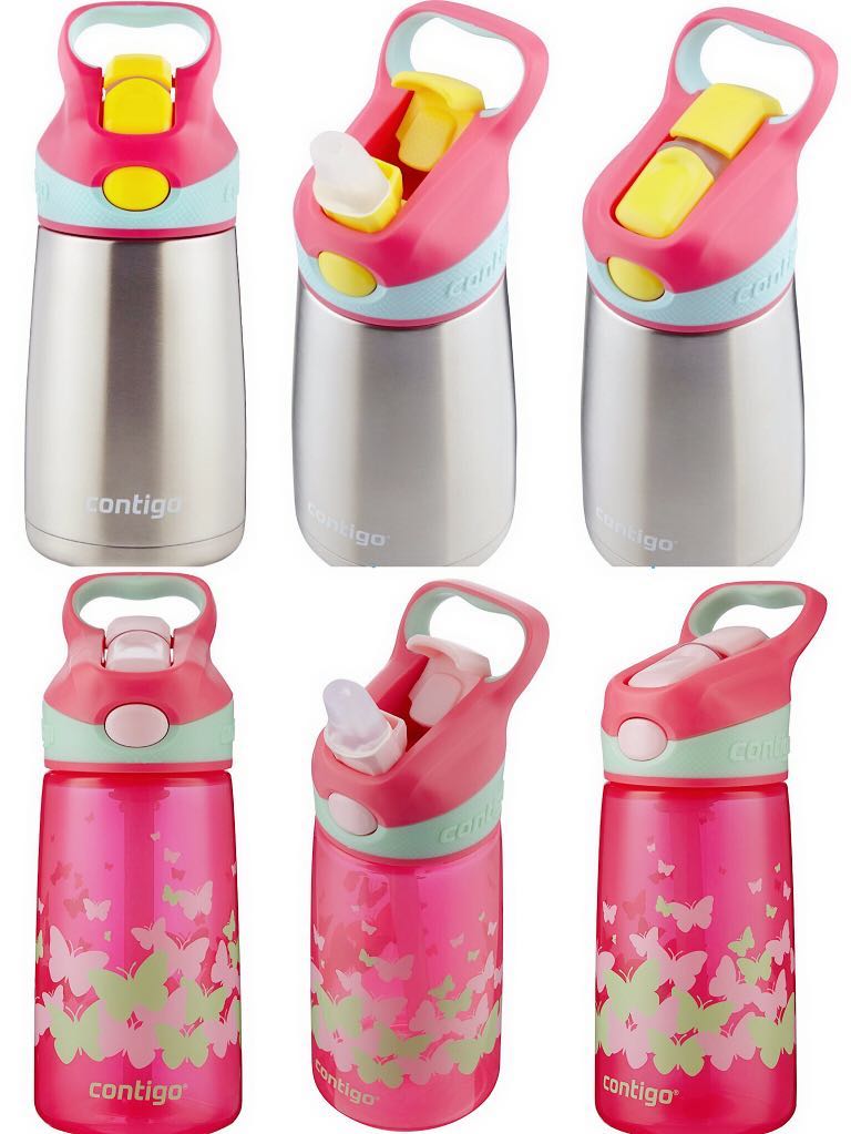 Contigo Striker Chill Autospout Stainless Steel Kids Bottle, 10oz