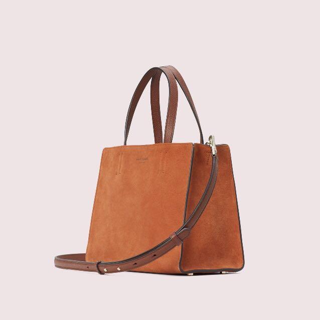 Kate spade sam suede medium deals satchel