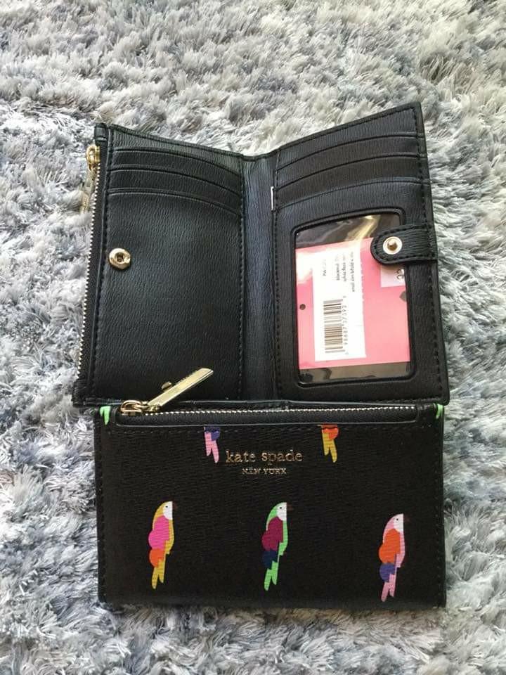kate spade sylvia small bifold wallet
