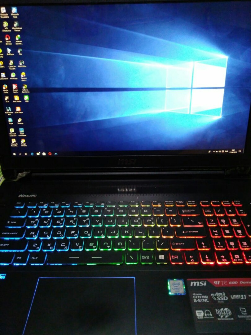 Laptop Gaming Msi Gt72 6qd Dominator G 261id Elektronik Komputer Laptop Di Carousell