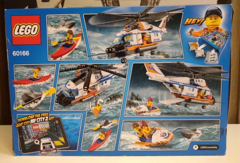 Lego 樂高60166 CITY Heavy Duty Rescue Helicopter, 興趣及遊戲