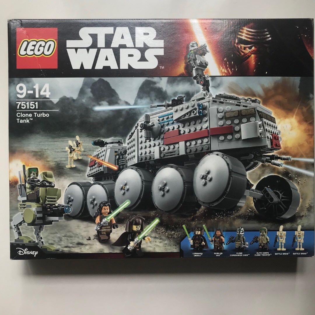 Lego Star Wars Clone Turbo Tank Toys Games Bricks Figurines On Carousell