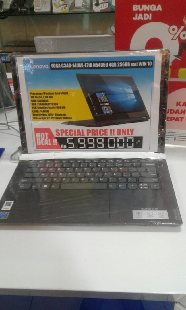 Lenovo Yoga C340 Bisa Dicicil Tanpa Cc Bunga 0 Elektronik Komputer Laptop Di Carousell