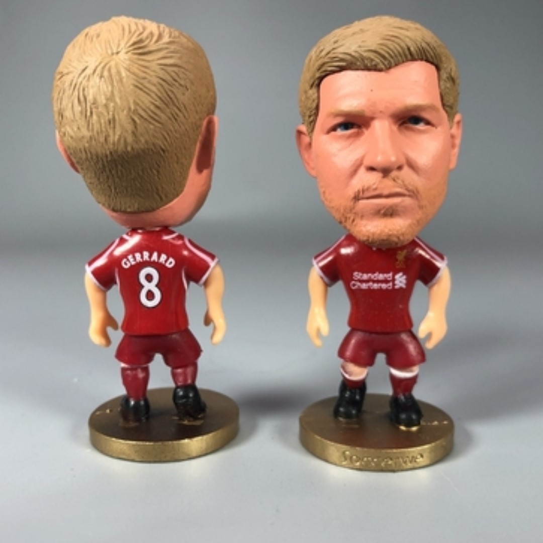 Liverpool Legend Steven Gerrard Football Figurine Toy Soccerwe Kodoto
