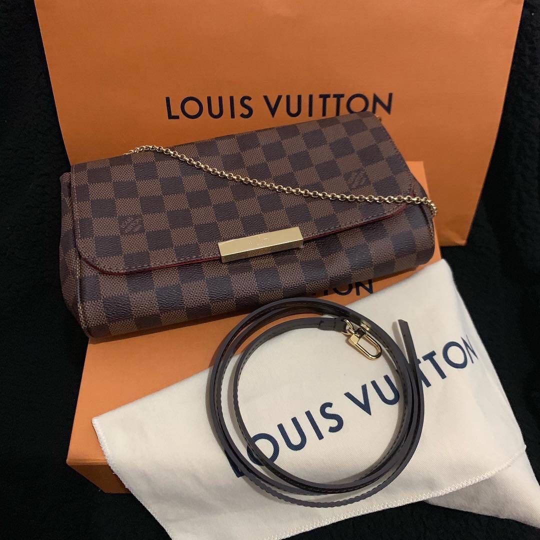 favorite mm damier azur