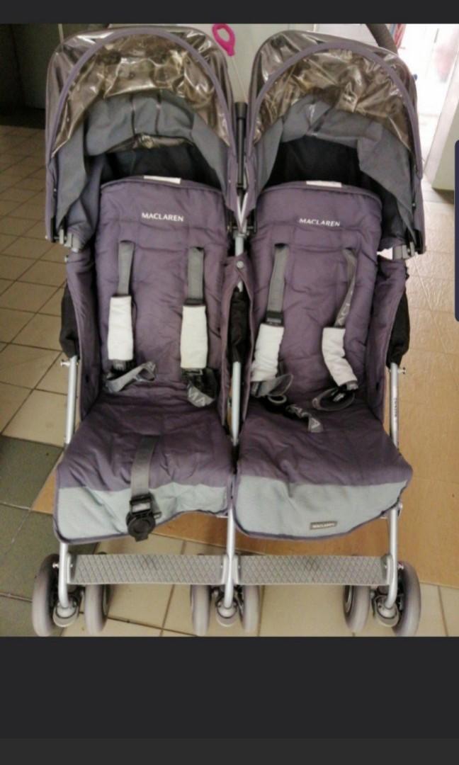 maclaren twin stroller price