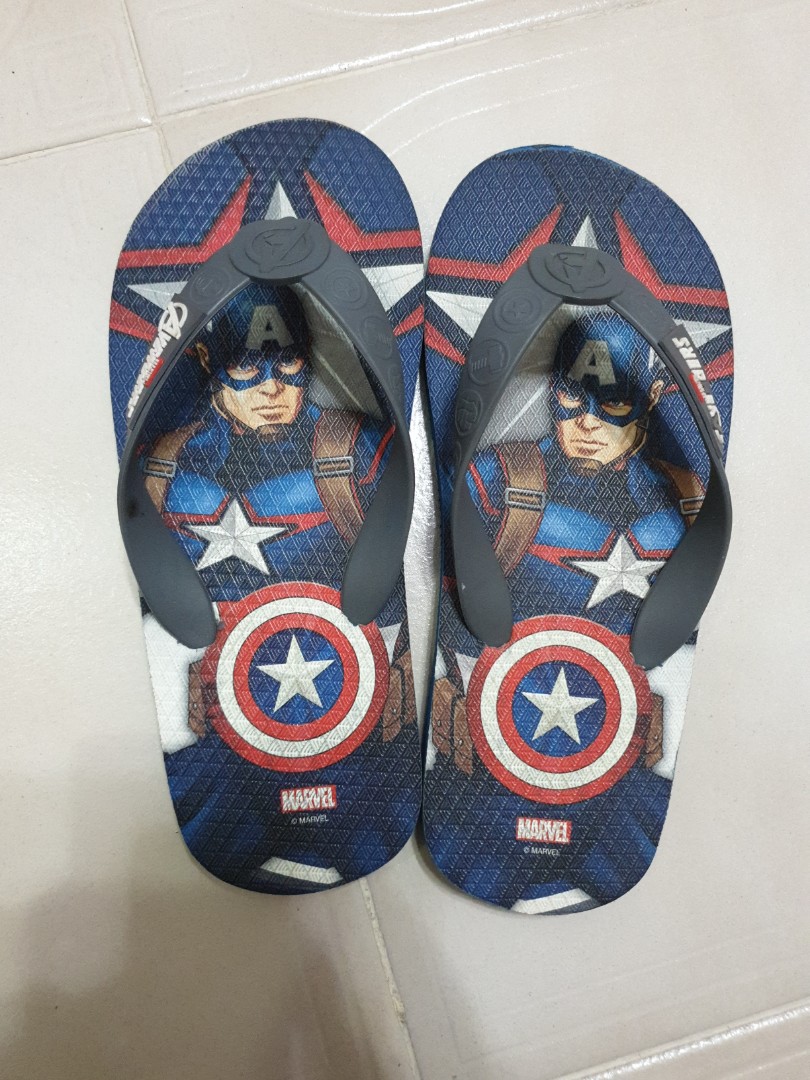 captain america slippers