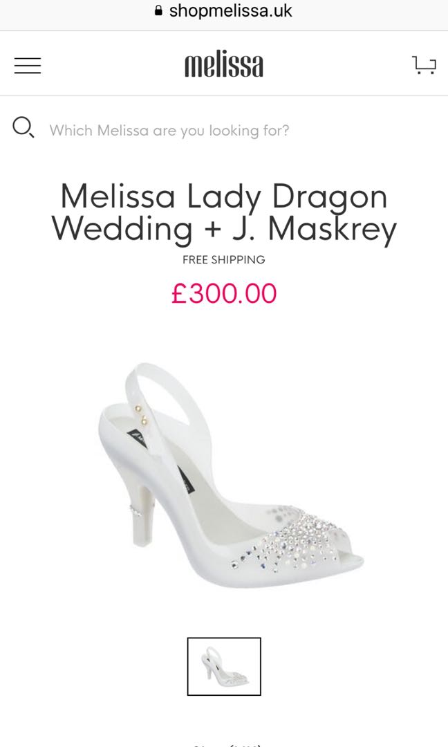 Melissa Lady Dragon Wedding J. Maskrey Women s Fashion Footwear Sandals on Carousell