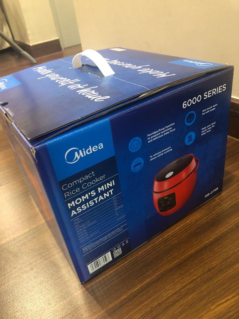 MIDEA COMPACT RICE COOKER 6000 SERIES, TV & Home Appliances, Kitchen