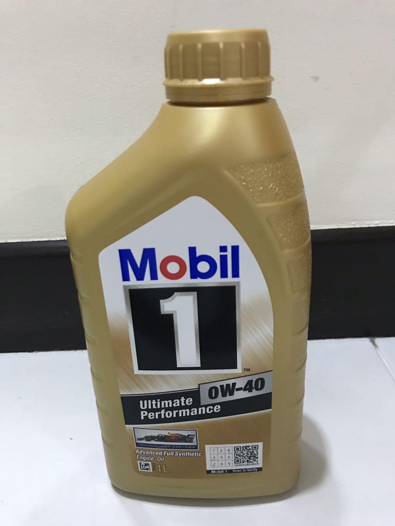 Mobil 1 Gold Engine Oil - 1 Litre, Car Accessories, Accessories on