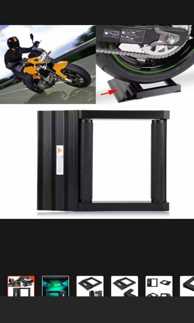 Motorcycle Wheel Roller, Motorcycles, Motorcycle Accessories on Carousell