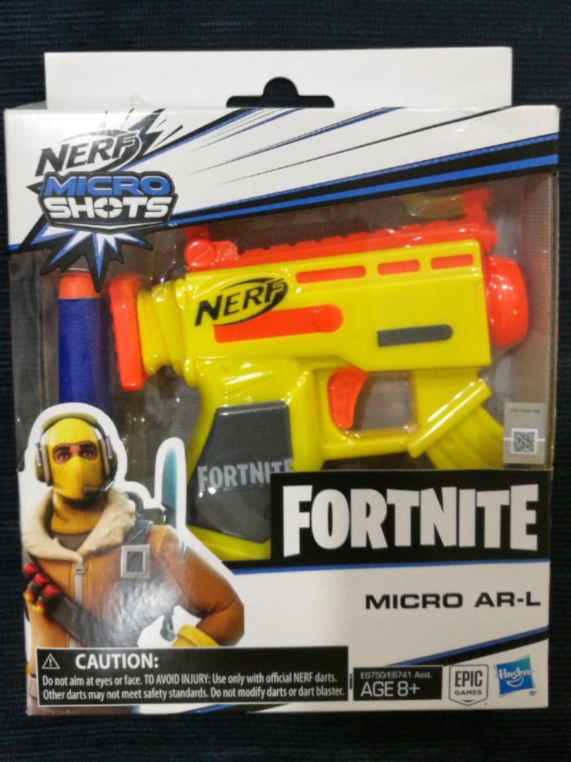 Nerf Fortnite Micro Ar L Blaster Toys Games Others On Carousell