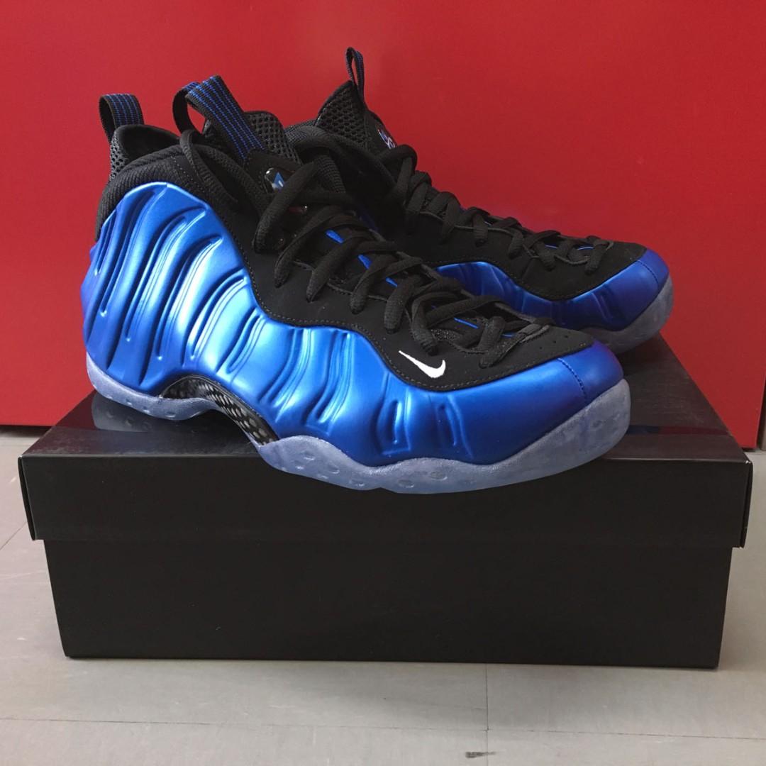 blue and gold foamposites