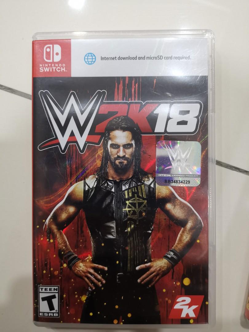 nintendo switch w2k18, Video Gaming, Video Games, Nintendo on Carousell
