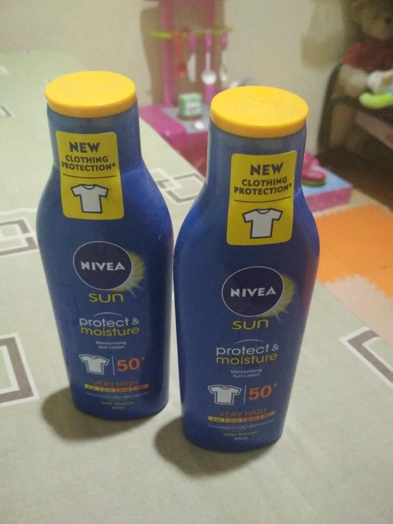 Harga Nivea Sun Protect Moisture Spf 50 2 Nivea Sun Protect And Moisture Spf 50 Isi 200 Ml Kesehatan