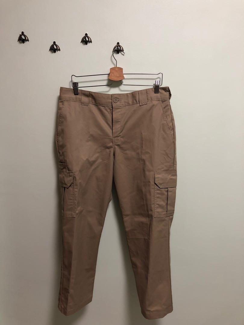 dickies khaki cargo pants