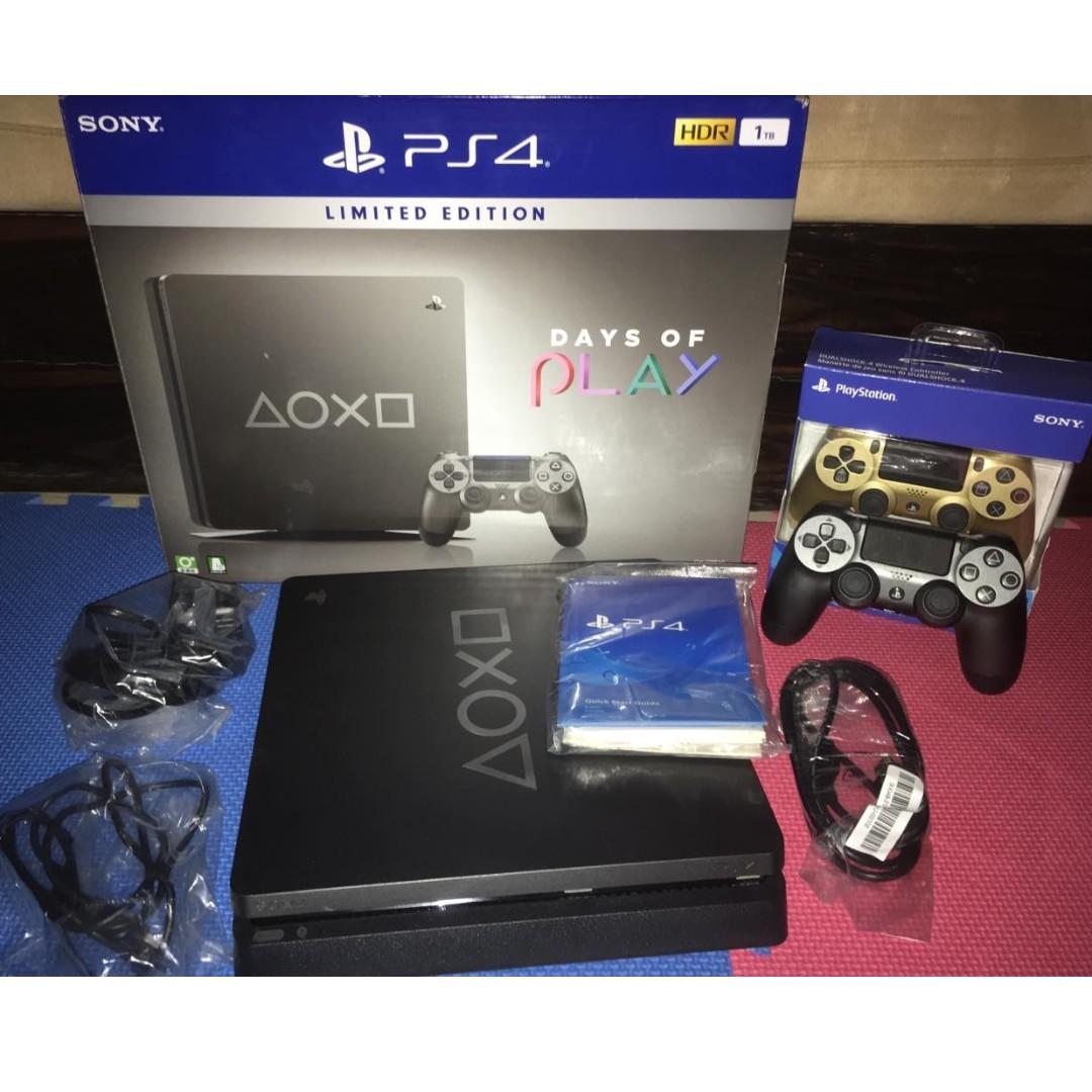 ps4 slim 1tb days of play limited edition