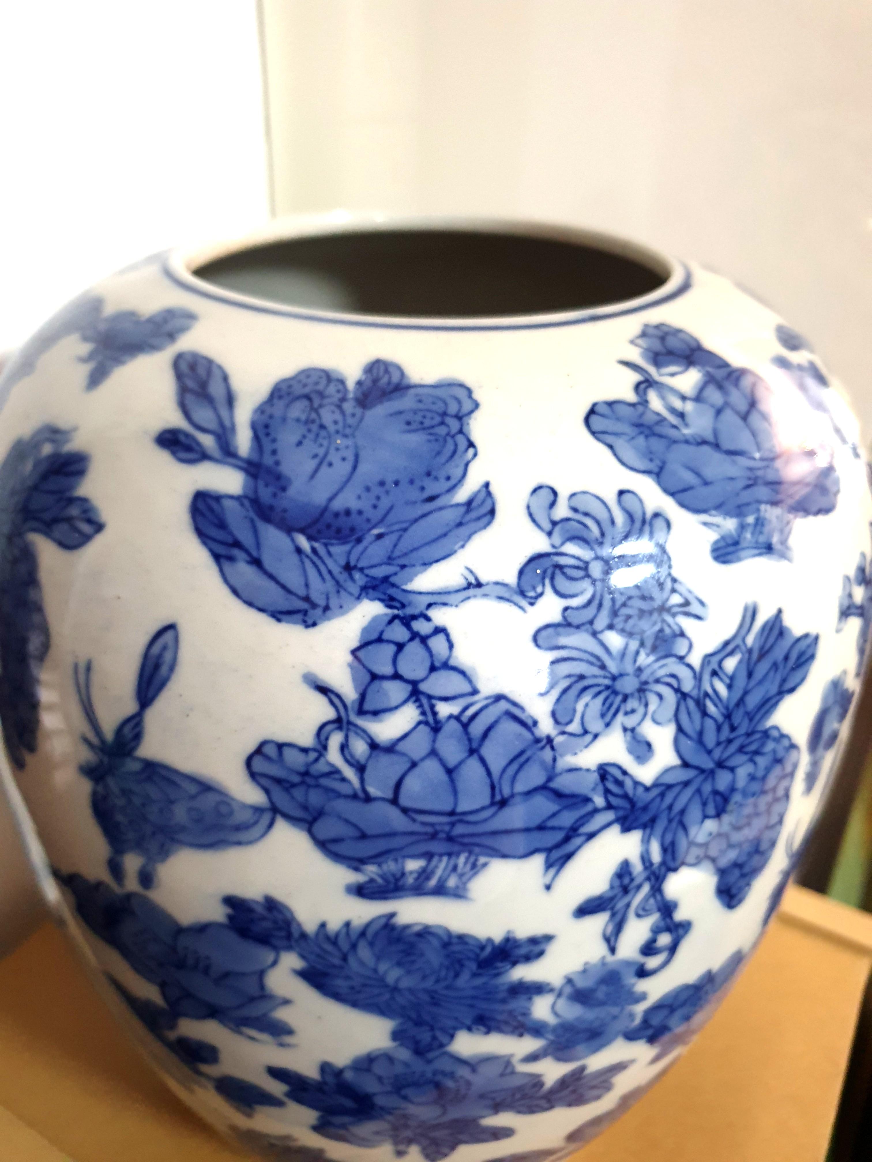 Porcelain Blue And White China Vase Furniture Home Decor