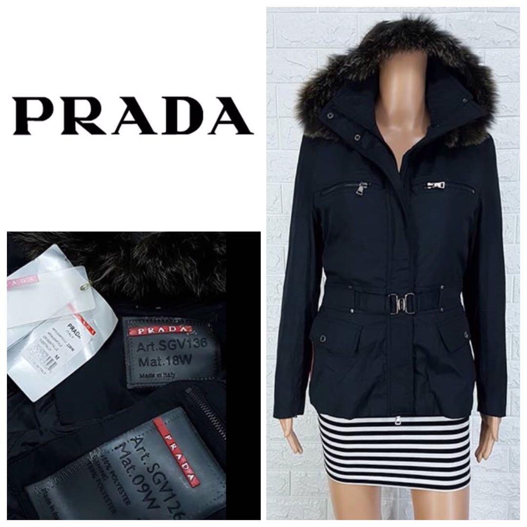 PRADA PADDED JACKET (Category: Coats, Jackets and Outerwear) located in Manila. Submitted by prelovedlass (Listing ID 252173283, Image 1). Description: Super nice !.