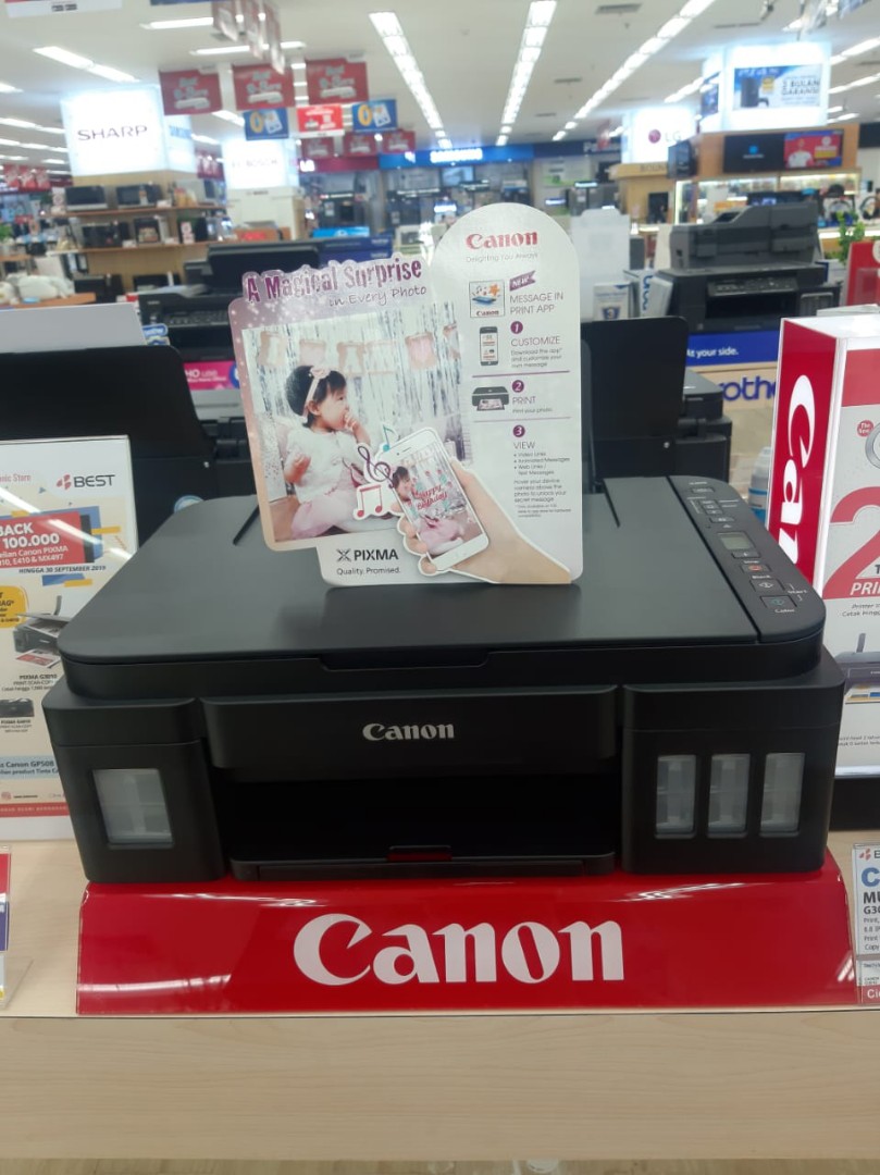 Printer Canon G3010 Cicilan Tanpa Kartu Kredi Elektronik Bagian Komputer Aksesoris Di Carousell