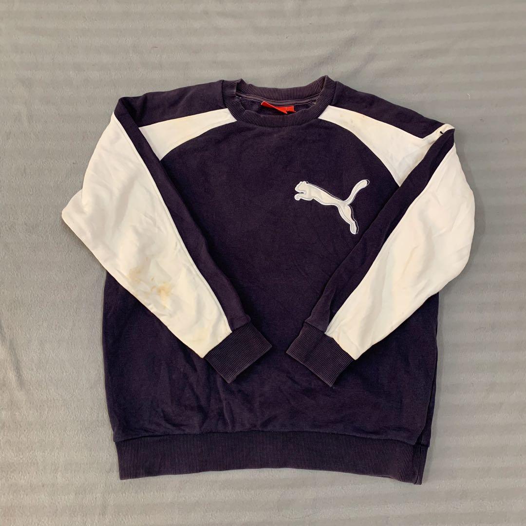 Puma Sweatshirt, Men's Fashion, Clothes 