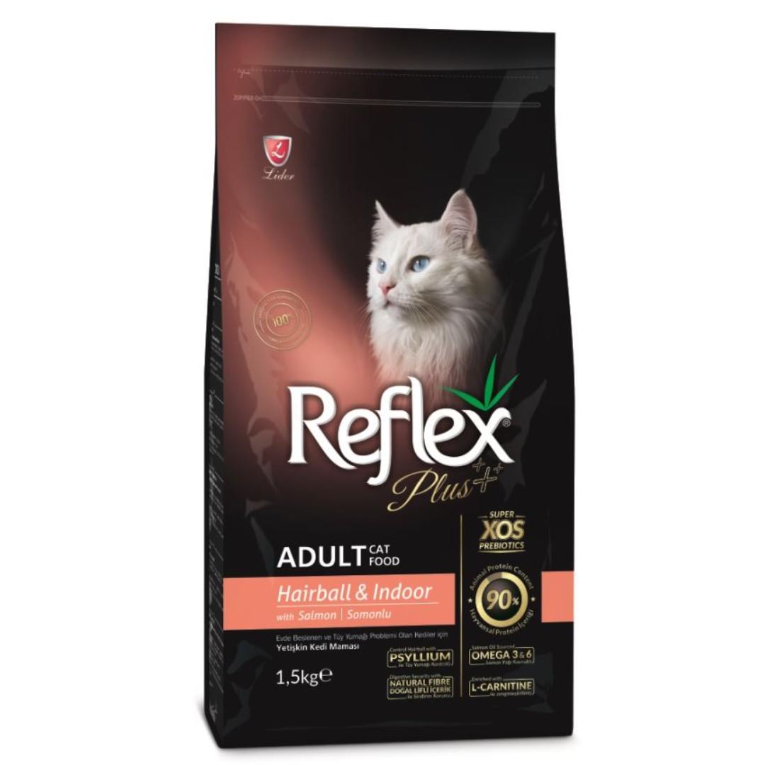 Reflex Plus Cat Food Hairball Salmon 1 5kg Pets Supplies Pet Food On Carousell