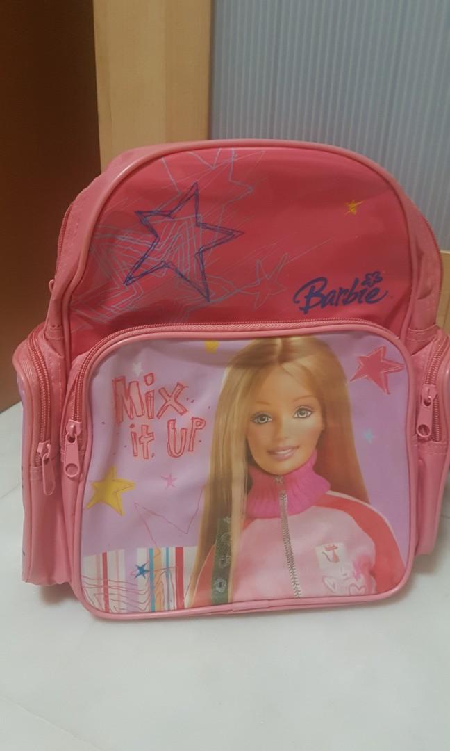 New 2019 Barbie Backpack for Back to school kindergarten bag with pencil case