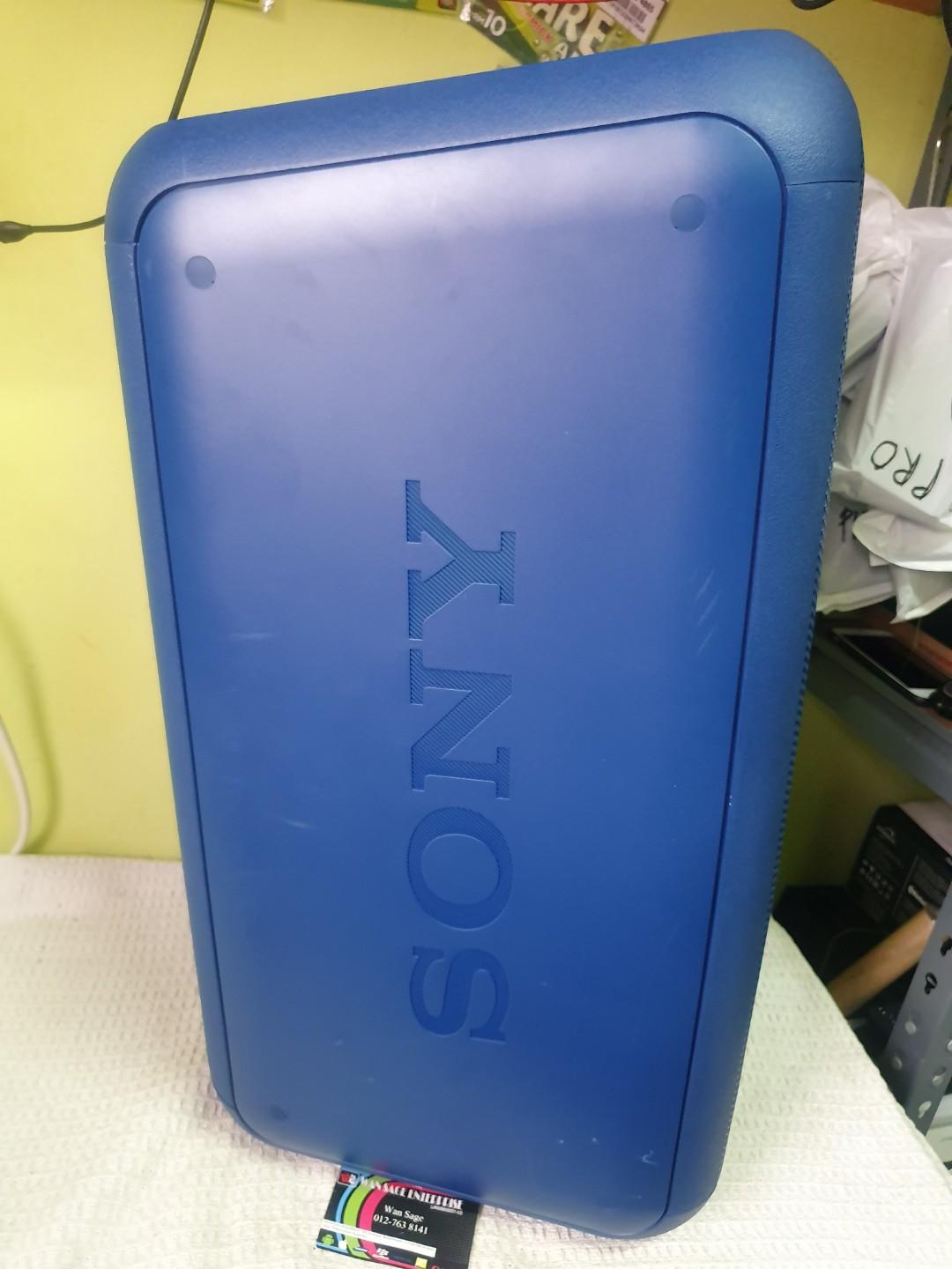 Sony GTKXB7 High Power Home Audio System with Bluetooth (Blue), Audio