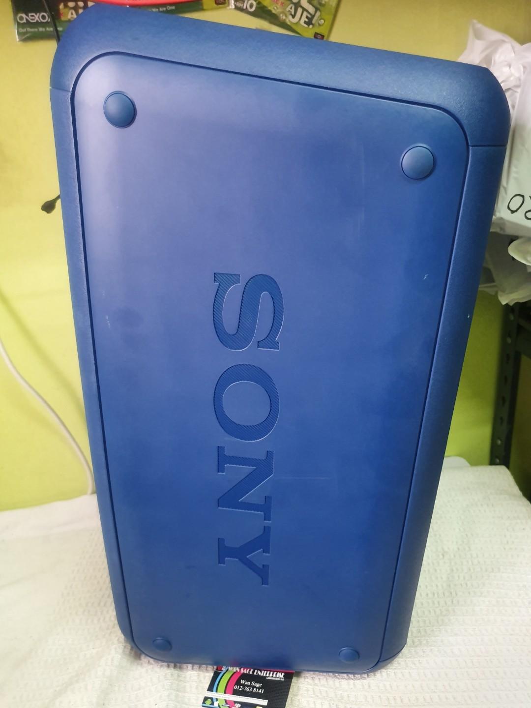 Sony GTKXB7 High Power Home Audio System with Bluetooth (Blue), Audio