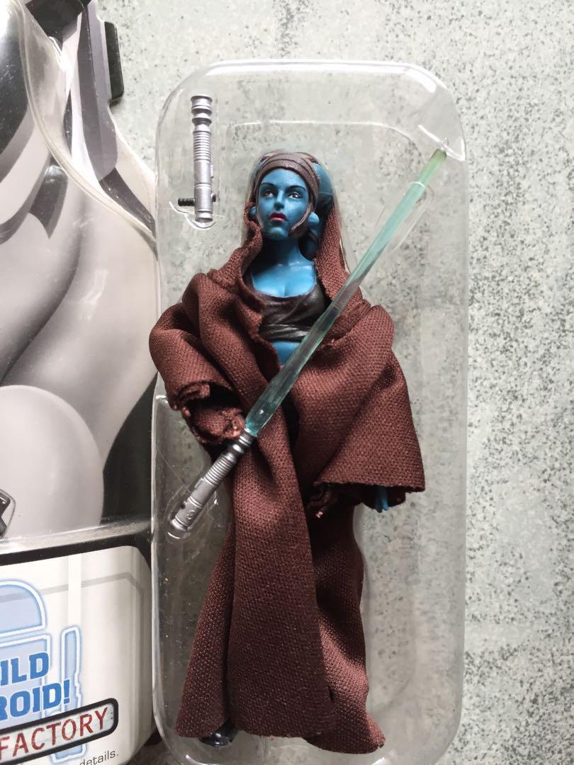 Lot - A Star Wars Aayla Secura's Jedi Starfighter, Hasbro 2008, With Original Box