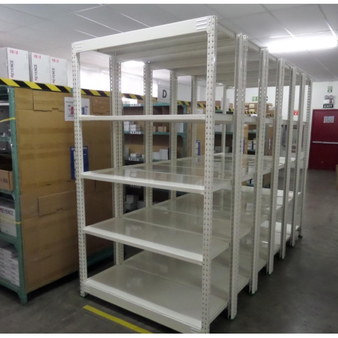 Steel Rack Shelving Racks Storage Filing Docs Stock room warehouse, Furniture & Home Living